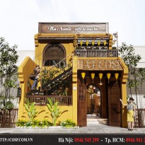 Thiết Kế Nội Thất Cửa Hàng Coffee House Hội An